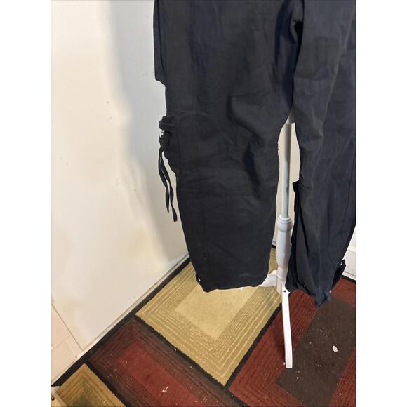 Steve Madden Duo cargo black Pant size S $119msrp - Picture 9 of 14